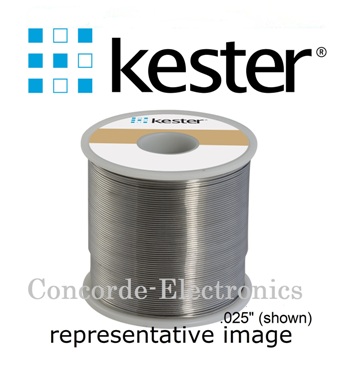 Kester 24-6337-8807 Wire Solder | Sn63Pb37 (63-37) | #245 No-Clean | .020