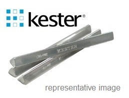 Kester K100LD Lead-Free Silver-Free Ultra-Pure Bar Solder // Sn99.3 Cu0.7 //  25 lbs.  (44-9574-0050)