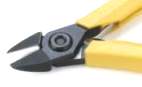 Lindstrom 8161 Lindstrom Flush Cutter Large Oval Head Std Yellow Handles AWG 28-12