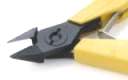 Lindstrom 8143 Micro Bevel Cutter Small Tapered Head Std Yellow Handles; AWG 32-16