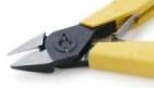 Lindstrom 8154 Flush Cutter Tapered Head Std Yellow Handles; AWG 32-14