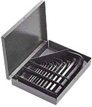 Allen 56038 Metric Short-Arm Hex Keys / 12-Pc / .07-10mm / Steel Case / REG $61 CLEARANCE