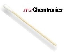 Chemtronics CT100 Cottontips Single-Head Cotton Tipped Swabs 100 Swabs/Pack