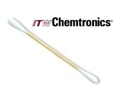 Chemtronics CT200 Cottontips Double-Head Cotton Tipped Swabs 100 Swabs/Pk