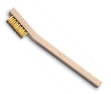 ESD-Safe Brass Cleaning Brush Wood Handle