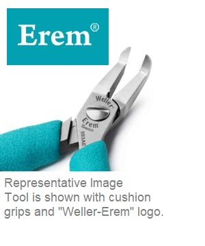 Erem-Swiss #593AE Cutter | ESD Safe | Flush Angled Narrow Head Tip |  4.5