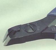 Erem 513E 4-1/4 Semi-Flush Tip Cutters / 30° Angled Tip / Dark Blue Ergonomic Cushioned Grips   CLEARANCE