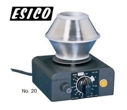 Esico 20-LF (P2000-LF) Hot-Tub One-Pound Lead-Free Solder Pot / 1-1/4 lb. Capacity / 2