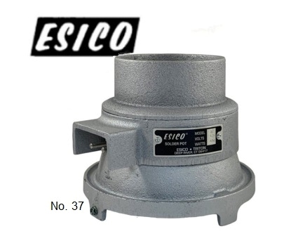 Esico 37 (P3700) Half-Way-House Mid-Size Solder Pot /  5-lb. Capacity / 3.5