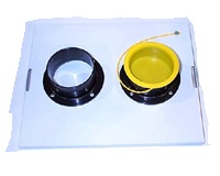 Hakko 999-172  2-Hole Cover for Fume Extractor Unit