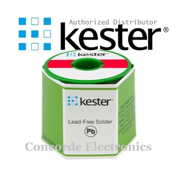 Kester 24-9574-6422 K100LD Lead-Free Silver-Free Wire Solder | Sn99.3Cu.07 | #331 Organic Water Soluble  | .015