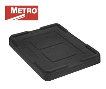 Metro CO93000CAS ESD-Safe Black Conductive Snap-On Tote Box Cover |  Fits TB93000 Series Totes