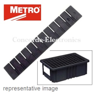 Metro Olympic DS93030CAS Short Divider | Black Conductive  | For TB93030CAS