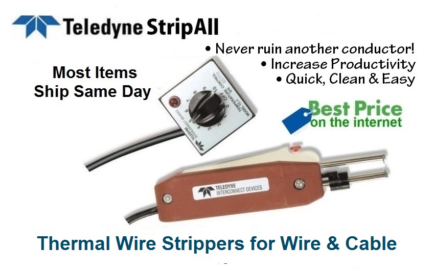 Teledyne StripAll Thermal Strippers for Wire and Cable