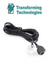 Transforming Technologies CP-1518 15' Common-Point-Ground Cord with 10MM Snap