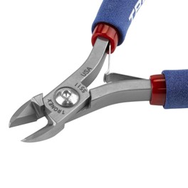 Tronex 5511 ESD-Safe Large Oval Head Cutter | Semi-Flush Cut | Standard Handle | 32-15 AWG