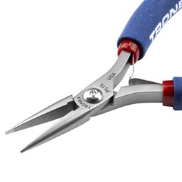 Tronex P515 ESD-Safe Chain Nose Pliers | Smooth Jaw |  Extra Fine Tips | Standard Handle