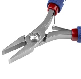 Tronex P545 ESD-Safe Flat Nose Pliers | Short Smooth Jaw | Wide Tips | Standard Handle