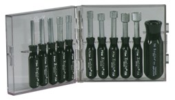 Xcelite PS-121MM Compact Metric Nutdriver Set 3mm to 10mm 11-Piece