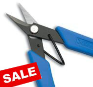 Xuron 9180 High Durability Kevlar Scissors - Searrated Blade -  for Electronics & Crafts