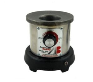 American Beauty 300 Adjustable-Temp Gen'l Purpose Industrial Solder Pot | 1-lb. Capacity | Temp. Range 350-850° | 320 W