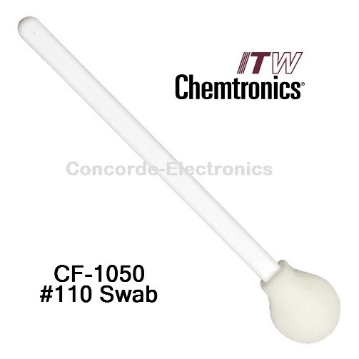 Chemtronics Swab,4 1/2 in L,5/32 in Dia,PK50 CX50