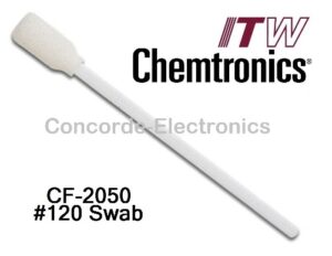 Chemtronics CF2050 FoamTips™ Foam-Tipped Swabs | Medical-Grade Foam | Gen'l Cleaning | 5" |  50/pk