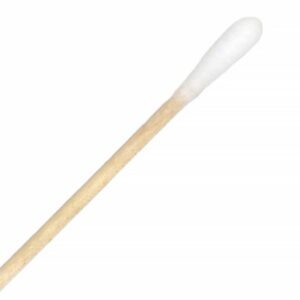 Chemtronics CT100 Cottontips™ Single-Head Cotton-Tipped Swabs | Compatible with most solvents | 100/pk