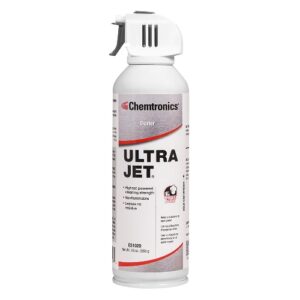Chemtronics ES1020 UltraJet® Canned-Air Duster | Ultra-Pure Powerful Cleaning Strength | 10 oz.