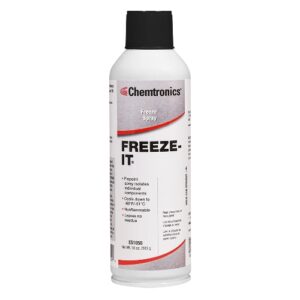 Chemtronics ES1050 Freez-It® Freeze Spray | Pinpoint Accuracy | Ozone Safe | 10 oz. Aerosol