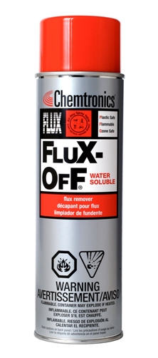 Chemtronics ES1530 Flux-Off-Water-Soluble® Flux Remover | Remove WS, Rosin & Synthetic Residues | 13.5 oz. Aerosol