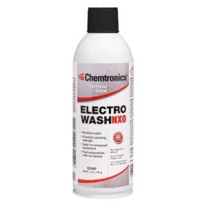 Chemtronics ES1607 Electro-Wash-NXO® Cleaner Degreaser | Xtra Strength & Ozone Safe | 12 oz.