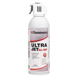 Chemtronics ES1620 UltraJet® All-Way-Spray Duster |  Xtra Strength & Ozone Safe | 8 oz.