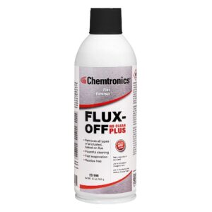 Chemtronics ES1696 Flux-Off No-Clean-Plus® Flux Remover | Ozone Safe | 12 oz. Aerosol