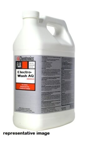 Chemtronics ES251 Electro-Wash-AQ®Aqueous Bath Cleaner | Clean Inline, Batch, Ultrasonic | 1 Gallon | CLEARANCE