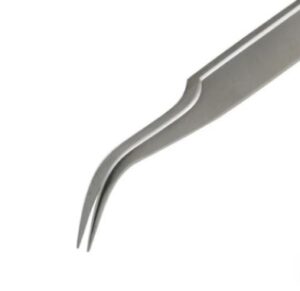 Weller-Erem EROP 7-SA Tweezers | Curved Very Sharp Points | Miniature/Sub-Miniature Parts | 4.5"