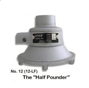 Esico 12 Solder Pot | X-Small | 3/4 lb. Capacity | 1-9/16" Dia. | Temp 750º | 200W
