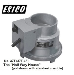 Esico 37T Adjustable-Temp Solder Pot | Mid-Size | 5-lb. Capacity |  3.5" Dia. | Max. Temp 650º | 650W