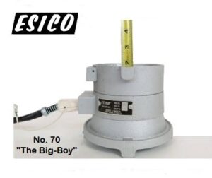 Esico 70 Solder Pot  | Large | 9-lb. Capacity | 4-3/4" Dia. | Temp 750° | 650W