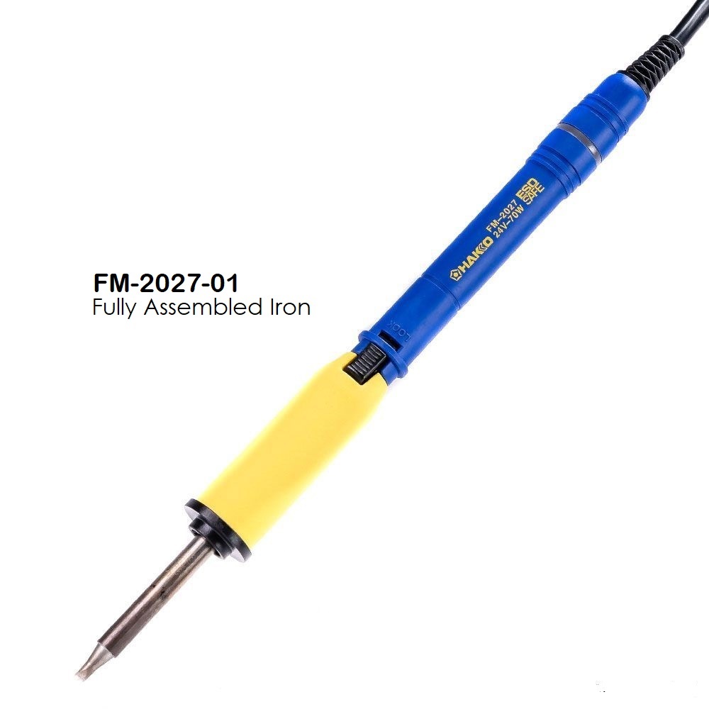 Hakko FM-2027-01 70-watt Connector Assembly | Grip & Heat Resistant Pad | For T15-Series Tips / FM-Series, FP-102 & FX-951 Stations - Image 4