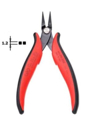 Hakko PN-2002 Pointed Short-Nose Pliers | Smooth Jaws | Electronics