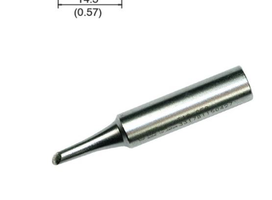 Hakko T18-CF2 Bevel Soldering Tip | 2.1 x 14.5mm | 45° Angle | For FX8801/888/600/600D, 703, 900M, 907, 913, 936, 937 - Image 3