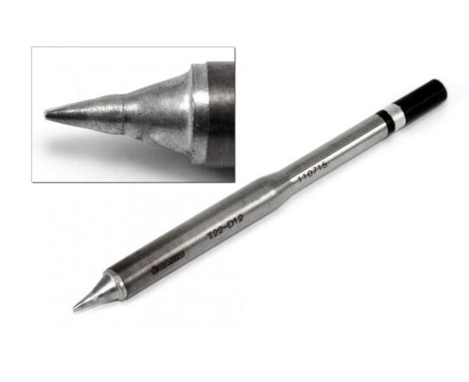 Hakko T22-D12 Chisel Soldering Tip | 1.2 x 10mm | for FM-2030 & FM-2031 - Image 4