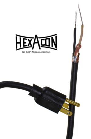 Hexacon CS-SJ3N-1 Replacement Cord Set | Fits Irons: P250 P300 P550 / 300H / 225, 350, 500, 700 & 800