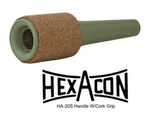 Hexacon HA-30S Replacement Soldering Iron Handle | Cork & Green Nylon | 3/Pk.