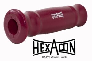 Hexacon HA-P70 Replacement Iron Handle | Maroon Wood | 3/Pk.