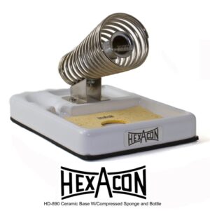 Hexacon HD-890 Heat Guard Soldering Iron Holder | for Mini, Super-S and Pinpoint Inline Irons