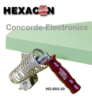 Hexacon HD-893-30 Heat-Guard Under-Bench-Mount Soldering Iron Holder | for SI-30S & SI-30H