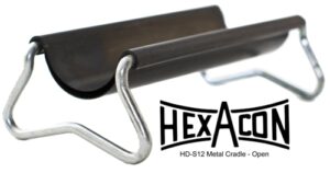 Hexacon HD-S12 Open Cradle Soldering Iron Holder | for Large Plug-Tip, Screw-Tip & Heavy-Duty Irons