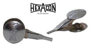 Hexacon HS-34C Copper Heat Sink | 34C | 1-1/8 Length | 5/Pack